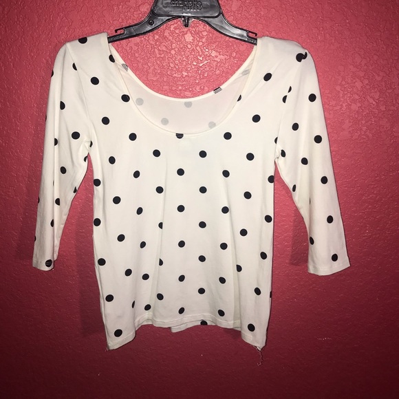 Pokadot top - Picture 2 of 3